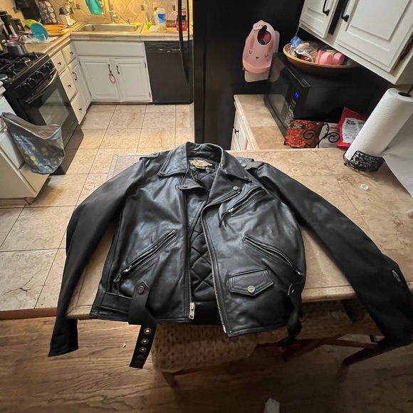 Vintage Harley Davidson Leather Jacket - Picture 4 of 4